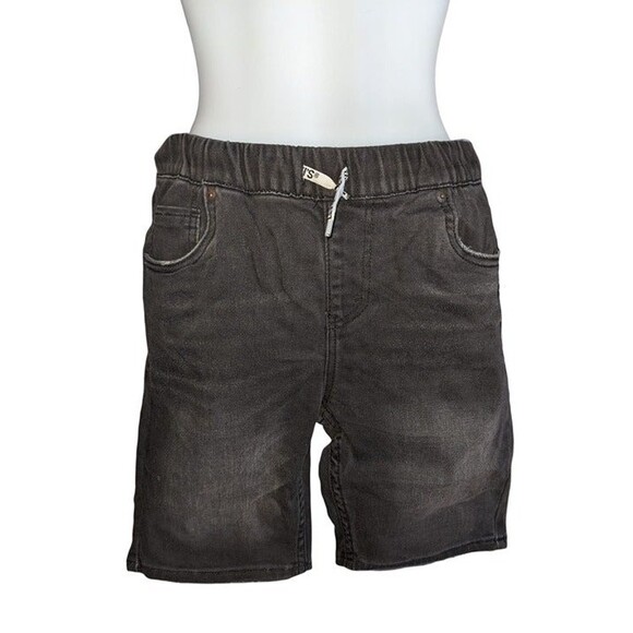 Levi Boy's Skinny‎ Taper Pull On Stretch Black Short Boy's Size M (N92) - Picture 1 of 2